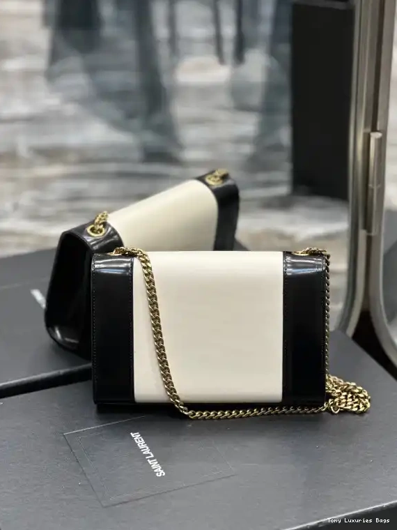 Tony Luxuries Kate two-tone bag leather small shoulder YSL 0704